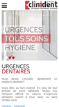 Mobile Screenshot of clinique-dentaire.ch